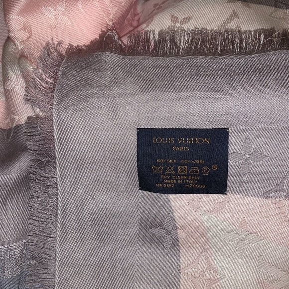 Louis Vuitton Silk Wool Scarf - Picture 5 of 5